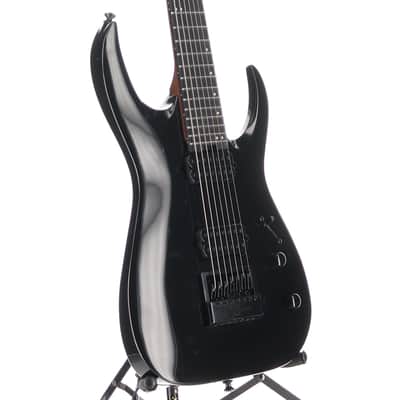 Jackson Pro Series Signature Misha Mansoor Juggernaut ET7, Metallic Black, Professional Setup (O13) (10472) image 3