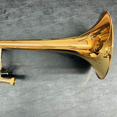 C-STOCK Bach Stradivarius 42BOG Professional Trombone Gold Bell image 7