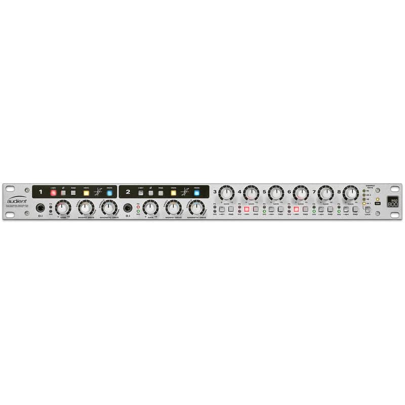 Audient ASP800 8-Channel Microphone Preamp/ADC image 1
