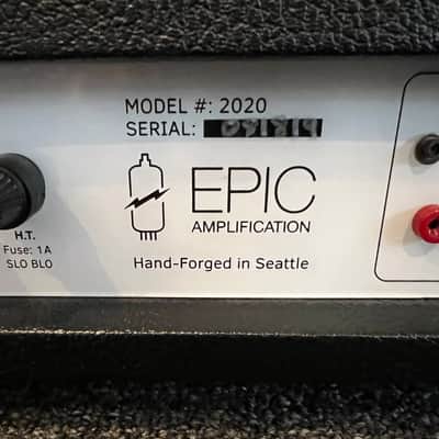 Epic Amplification AR50 50 watt tube guitar amplifier 2020 - Black image 9