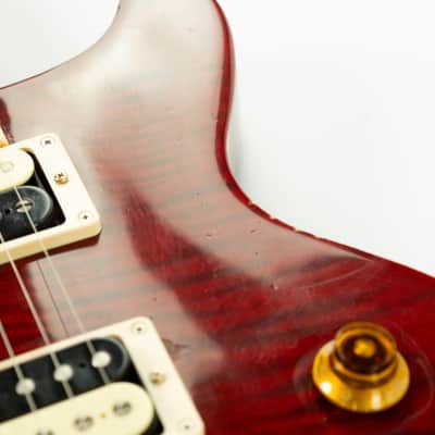 Gibson Les Paul Standard Double Cutaway Plus 2001 Trans Red image 12