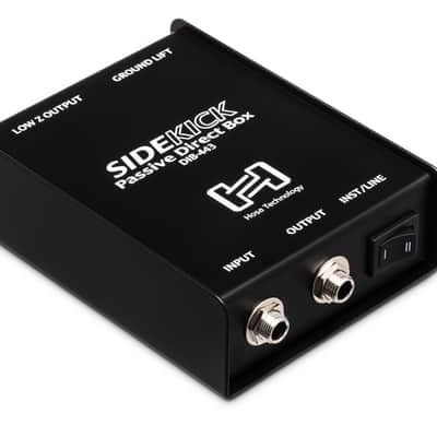 Hosa Technology DIB-443 Pro-Conex Sidekick Passive Direct Box 1/4" TS to XLR3M *NEW* (2020s - Black) image 3