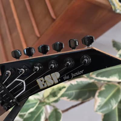 ESP THE JUNIOR Ferrari Red Jackson lawsuit headstock Japanese Super Strat MIJ JAPAN image 1