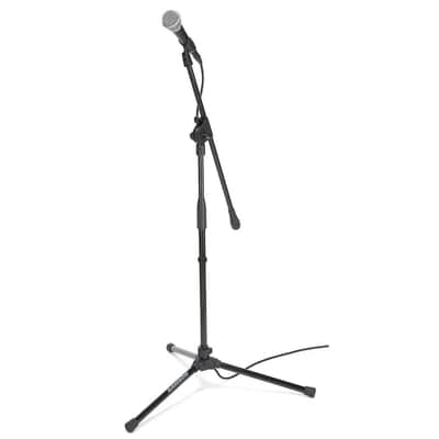 Samson VP10X Microphone Value Pack with R21, Clip, Boom Stand, and 18' XLR Cable image 1