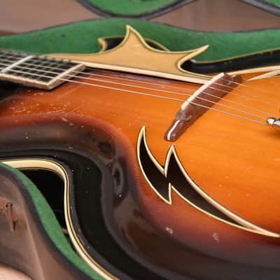 Osbama Tango – RARE! 1959 German GDR Vintage Archtop Jazz Guitar by Erich Neudel! image 24