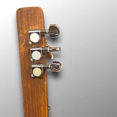 Leather Rose 3-String Slide Acoustic/Electric Guitar image 14