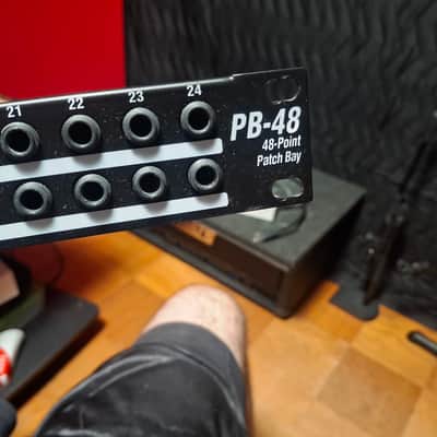 dbx PB48 48-Point TRS Patchbay 2010s - Black image 2