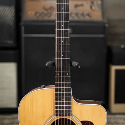 Taylor 210ce Dreadnought Acoustic/Electric Guitar with Gig Bag image 4