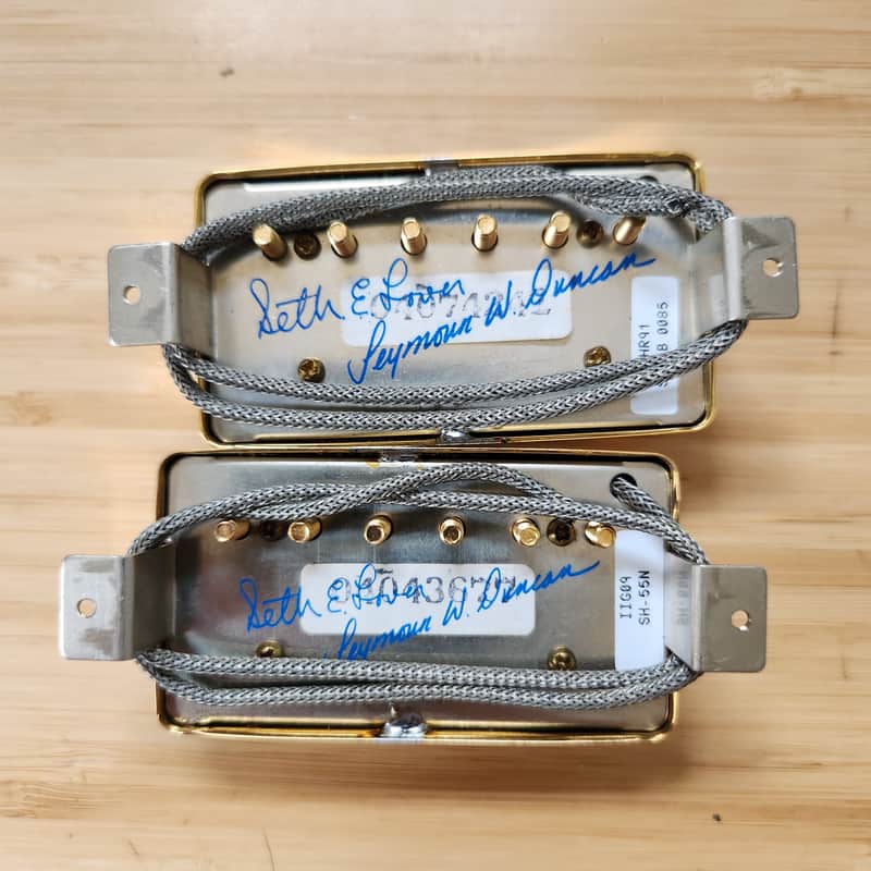 Seymour Duncan Seth Lover SH55 Set - Gold image 1