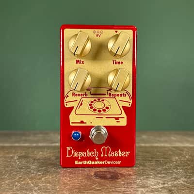 EarthQuaker Devices Dispatch Master Digital Delay & Reverb V3 2019 - Present - Red/Gold image 2
