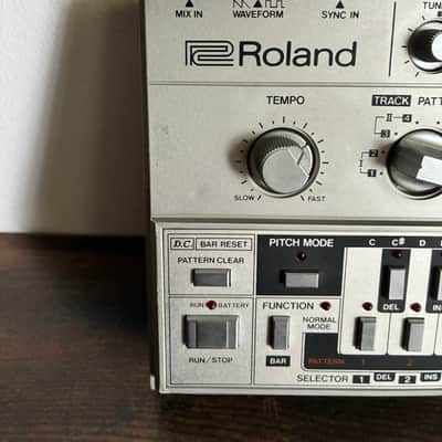 Roland TB-303 Bassline Synthesizer Module 1981 - 1984 - Silver image 2
