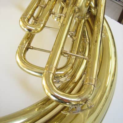 Good C.G. Conn 20K Sousaphone Brass Lacquer with Case image 8