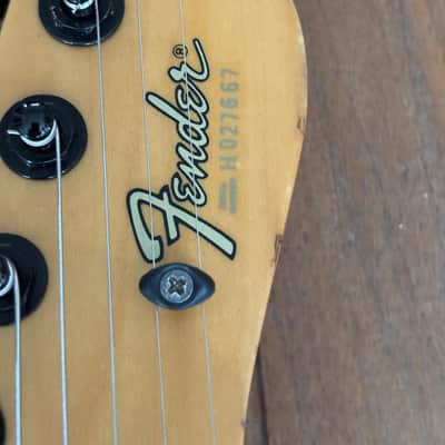 Fender Telecaster 1988-1989-Toploader Bridge-Black-Mod image 5