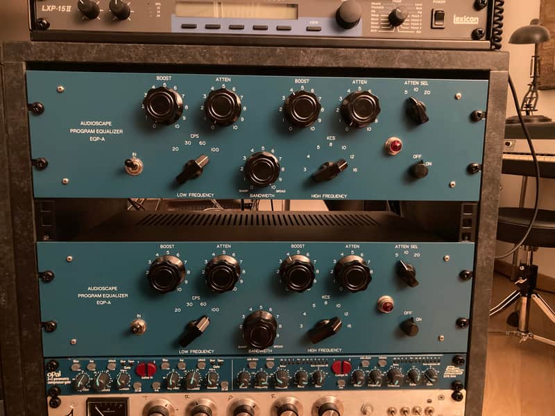 Matched Pair AudioScape Engineering Co. EQP-A Program Equalizer image 1