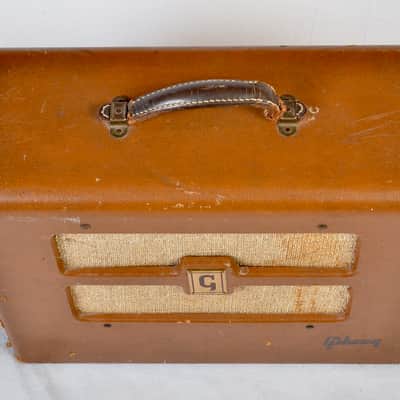 Gibson BR-6F 3-Input 10-Watt 1x10" Guitar Combo 1953 - Brown image 3