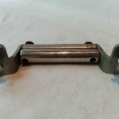 *Gretsch Snare Drum Butt Plate 1 7/8" Nickel Vintage 40-50s Half-Circle Bar RB* image 2