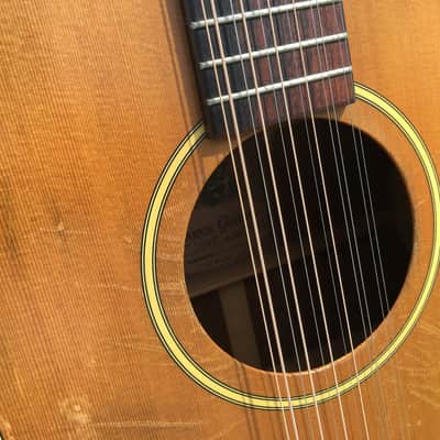 Very Nice 1981 Alvarez 5037 12-string Natural with OHSC image 5