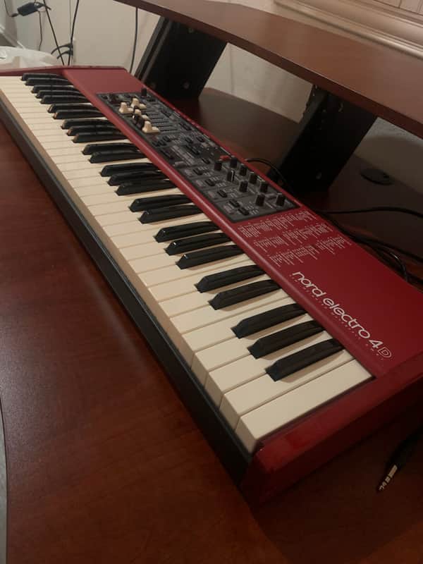 Nord Electro 4D SW61 Semi-Weighted 61-Key Digital Piano 2013 - 2015 - Red image 1
