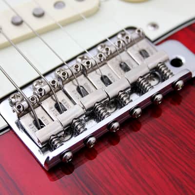 FENDER MIJ ST68-HO 1968 Fender Zebrawood Stratocaster "Only 100 Made" (2002) image 6