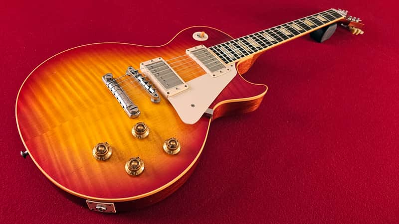 Gibson Custom Shop Custom Authentic '59 Les Paul Standard Flametop Reissue 2003 - Heritage Cherry Sunburst image 1
