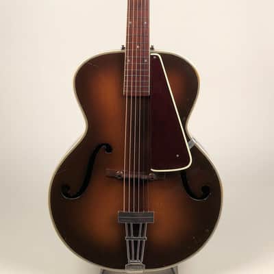 Stunning 1930's Wm. L. Lange Paramount Model "N" Archtop Guitar with Original Case image 7