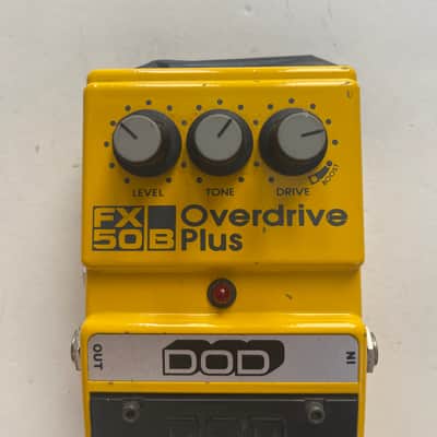 DOD Digitech FX50B Overdrive Plus Rare Vintage Guitar Effect Pedal *READ* image 2