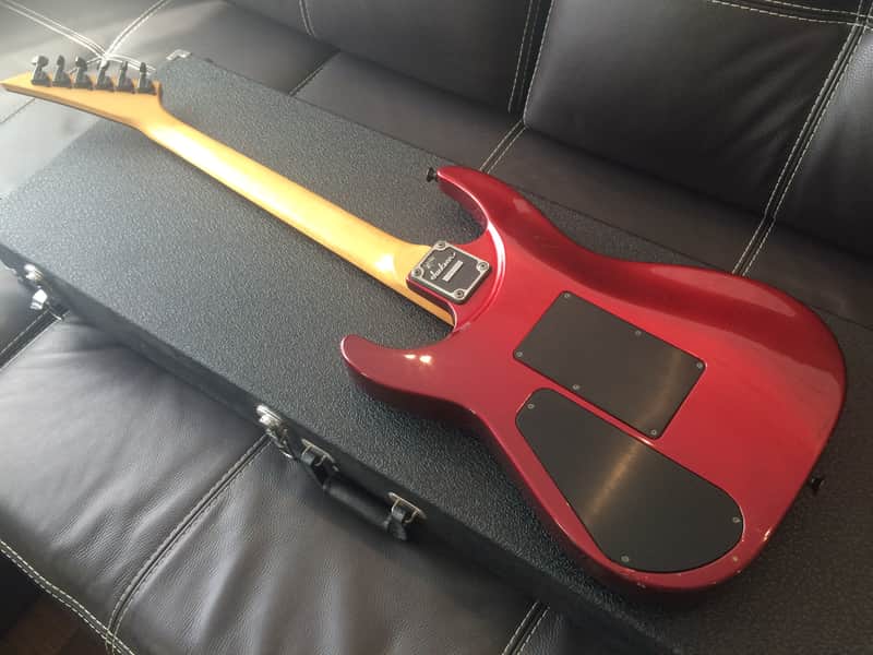 Grover Jackson Dinky Axe Custom 1993 Gradation Red | Reverb Canada
