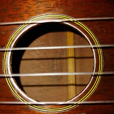 Early 20's Martin Style 1 Mahogany Soprano Ukulele with Deluxe Guardian O44 Case  1920s Mahogany image 12
