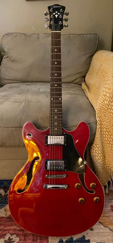 Johnson JS-500/RC Grooveyard Approx 2010 - Cherry red