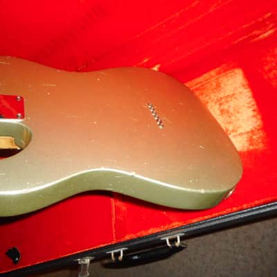 1968 Fender Telecaster Refinished in Silver Sparkle Nitro image 9