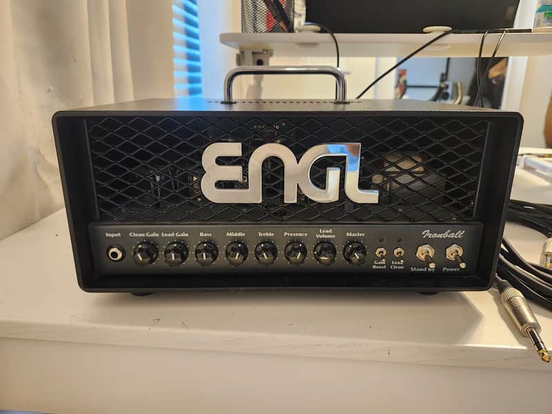Engl Ironball Type E606 2-Channel 20-Watt Lunchbox Guitar Amp Head 2010s - Black image 1