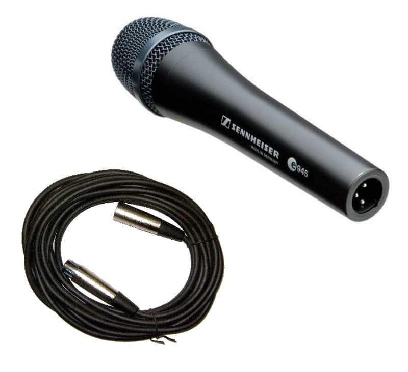 Sennheiser e945 Handheld Supercardioid Dynamic Vocal e 945Microphone -w/ Free XLR Cable & Shipping!! image 1