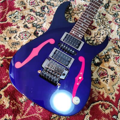 1999 Ibanez Japan PGM30 Paul Gilbert Signature Model (Jewel Blue) w/ Reverse Headstock, Lo-TRS II Tremolo, MIJ image 2