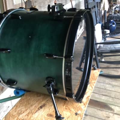 Pearl  Vision SST 22” Bass Drum matte/brushed/green? image 2