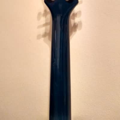 Jay Turser Double Cut Set Neck Dark Blue dual humbucker pickups image 20