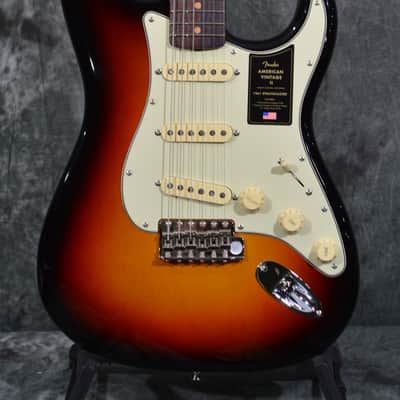 Fender American Vintage II 1961 Stratocaster 3-Tone Sunburst w/ FREE Same Day Shipping image 1