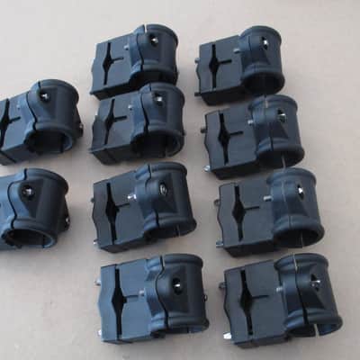 Alesis Drum Rack Mount Lot of (10) Clamps - All Very Clean with No Missing Bolts image 6