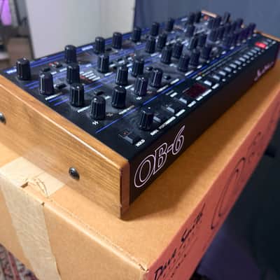 Dave Smith Instruments OB-6 Desktop 6-Voice Polyphonic Synthesizer 2017 - Present - Black image 7