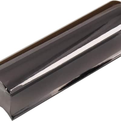 Electric Lap Steel Guitar Slide Bar,Stainless Steel Tone Bar Slide for Electric Guitar Dobro Hawaiian Guitar(Black) image 1
