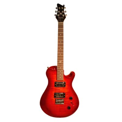Journey Instruments OE990CB Overhead Electric - Cherry Burst Collapsible Travel Guitar image 3