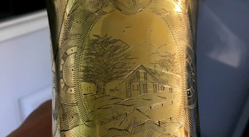 CONN GOLD PLATED ALTO STENBERG PORTRAIT RARE 1929 CHU BERRY FINISH 97% SAX SAXOPHONE ENGRAVING CRISP image 1