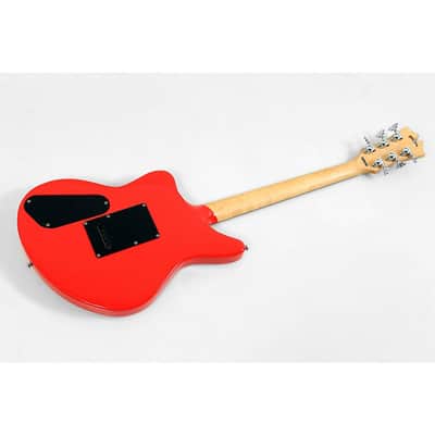 D'Angelico Premier Series Bedford SH Limited-Edition Electric Guitar with Tremolo Regular Fiesta Red image 2