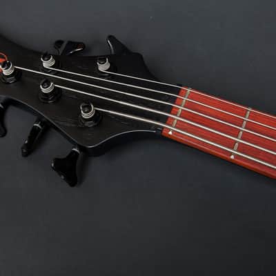 Maruszczyk 5 String Bass Frog Beta 5 A Bass Matte Black Bassculture Pickups New!! image 9