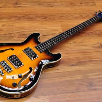 Warwick Rockbass Star Bass II Fretless - High Gloss Sunburst image 3
