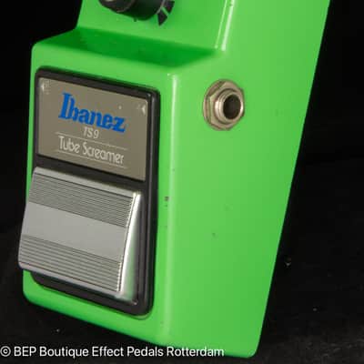 Ibanez TS-9 Tube Screamer Japan 90's re-issue s/n 204545 with JRC1458D op amp image 6