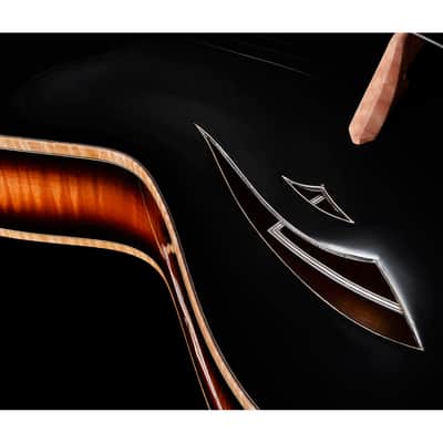 Emanuele Faggion Calliope 17" Archtop guitar massive wood in the style of Monteleone Benedetto ... image 4