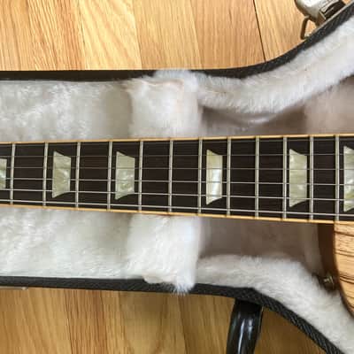 Gibson 2007 Gibson Les Paul Classic Antique Zebrawood, Limited Edition Guitar of the Week 2007 - Zebrawood, Satin (Natural) image 4