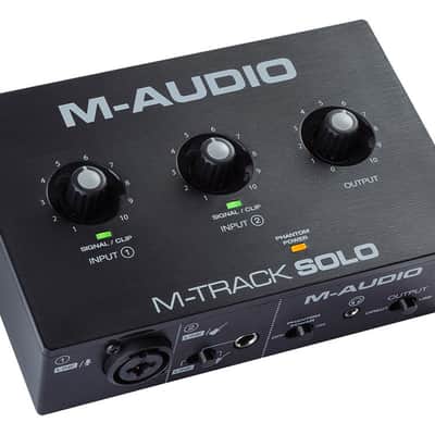 M-Audio M-Track Solo 48-KHz, 2-channel USB Audio Interface image 3
