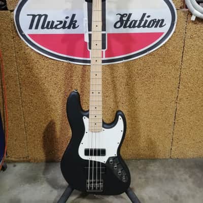 Squier Contemporary Action Jazz Bass HH Flat Black image 1