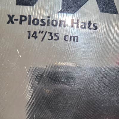 Sabian 14" AAX X-Plosion Hi-Hat Cymbals (Pair) (Gorgeous!) image 5